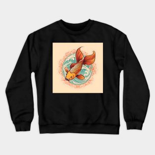 Koi Fish Study Crewneck Sweatshirt